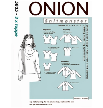 Onion 5035 - 3 x Toppe