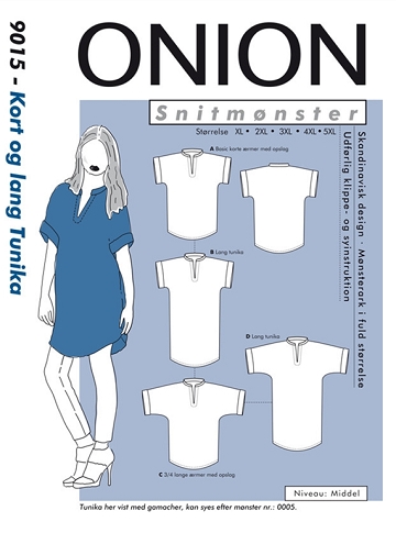 Onion 9015 - Kort og lang tunika