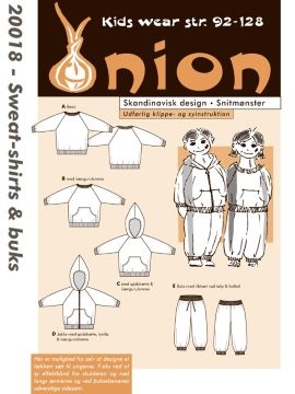 Onion 20018 sweatshirt og bukser