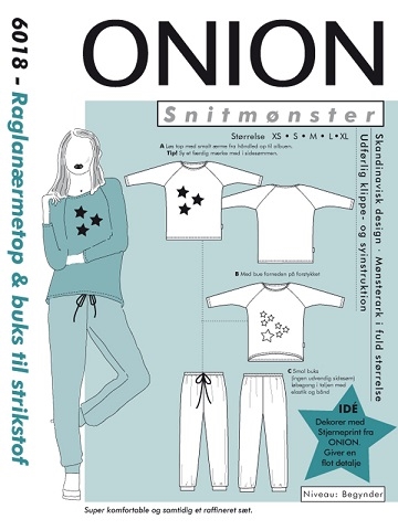 Onion 6018 - Raglanærme top og bukser