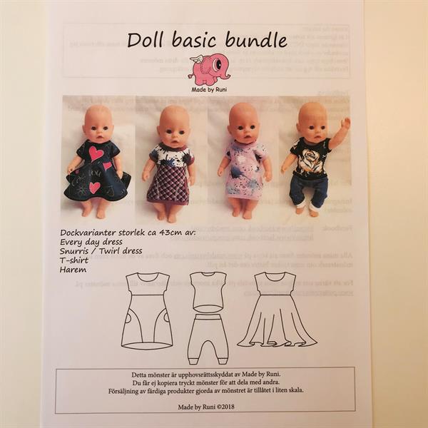 Made by Runi - Doll basic bundle